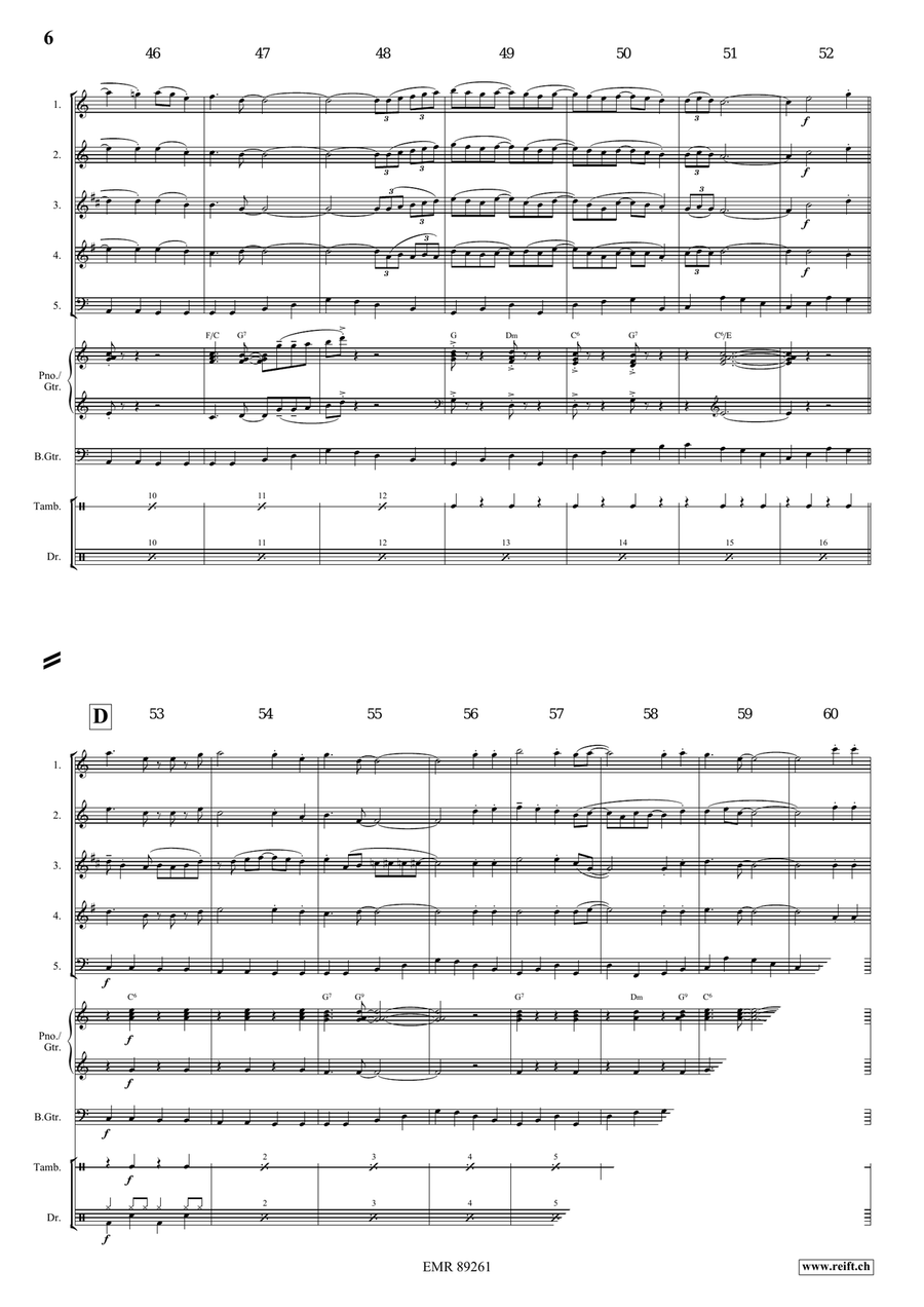 Jambalaya Jambalaya Woodwind Quintet scores gallery preview page 6