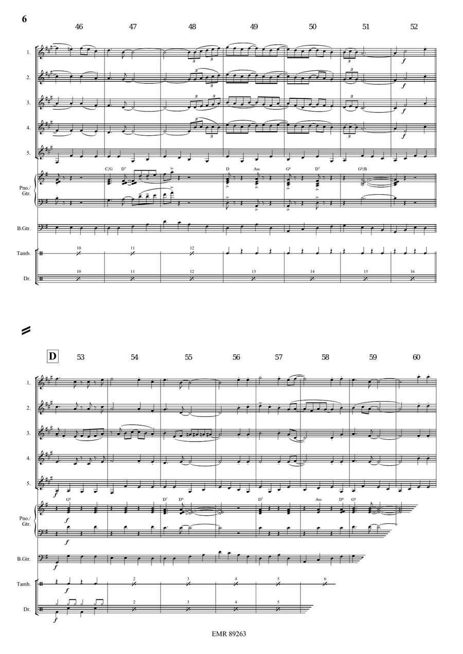 Jambalaya Jambalaya Euphonium Quintet scores gallery preview page 6