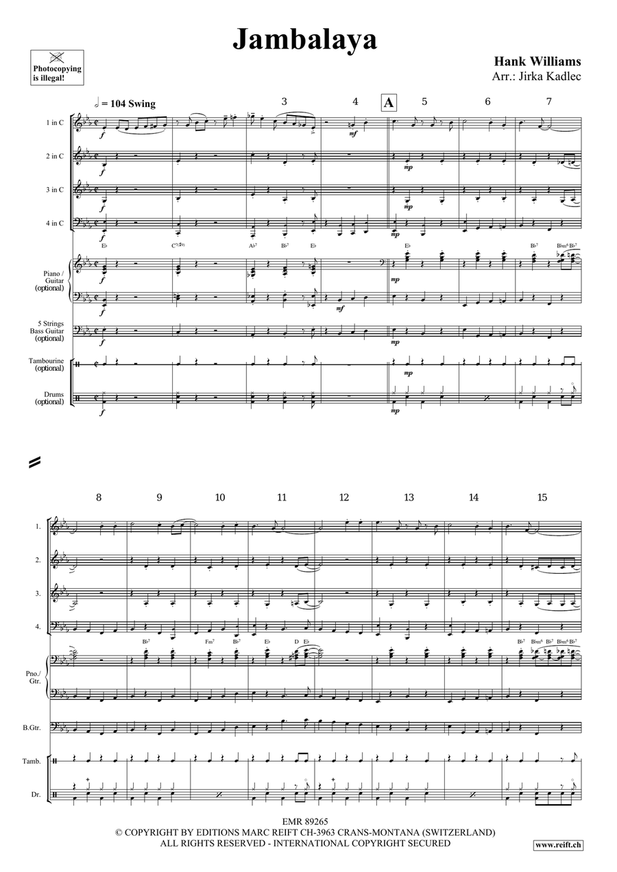 Jambalaya Jambalaya Score scores gallery preview page 3