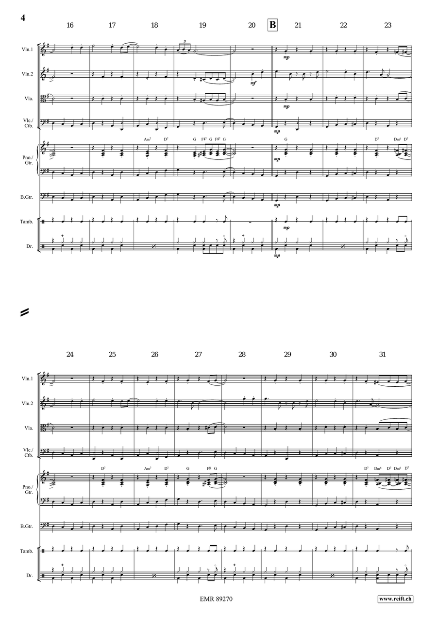 Jambalaya Jambalaya String Quartet scores gallery preview page 4