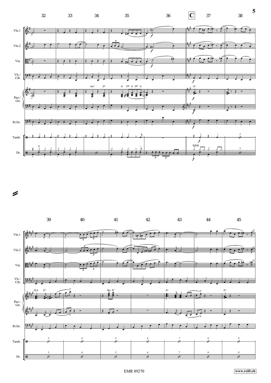 Jambalaya Jambalaya String Quartet scores gallery preview page 5