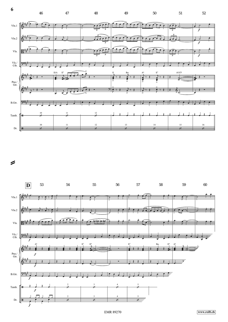 Jambalaya Jambalaya String Quartet scores gallery preview page 6