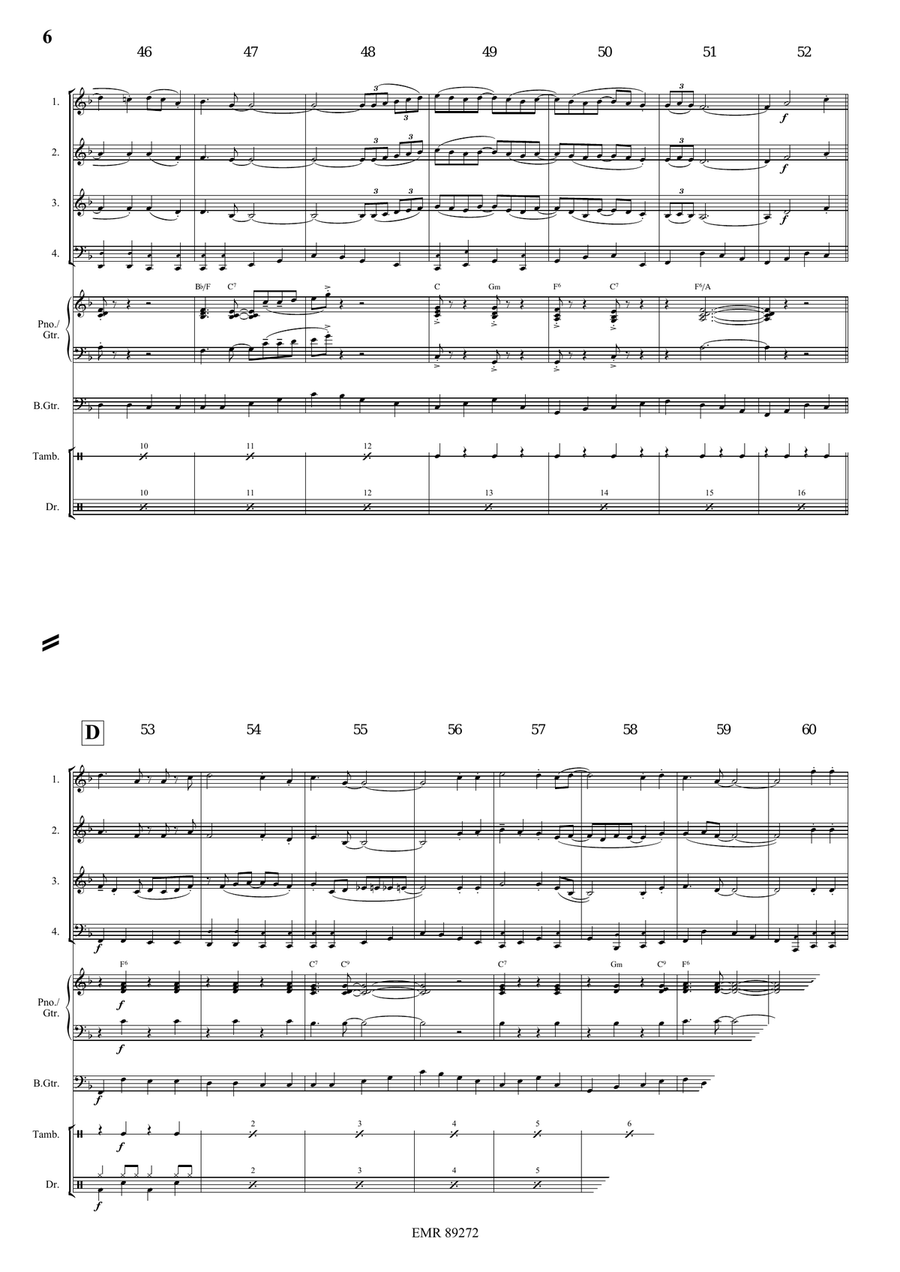 Jambalaya Jambalaya Woodwind Quartet scores gallery preview page 6