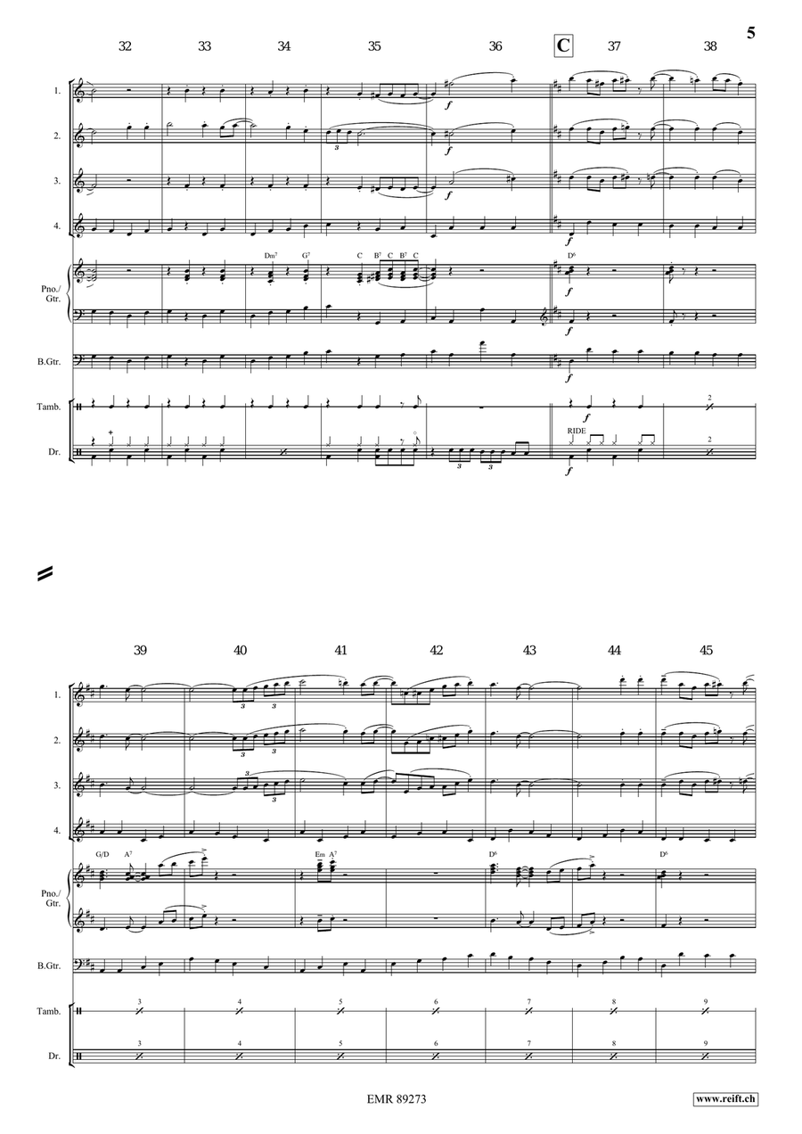 Jambalaya Jambalaya Flute Quartet scores gallery preview page 5