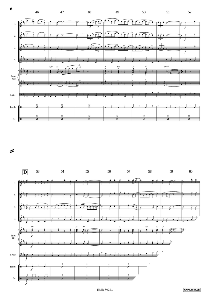 Jambalaya Jambalaya Flute Quartet scores gallery preview page 6