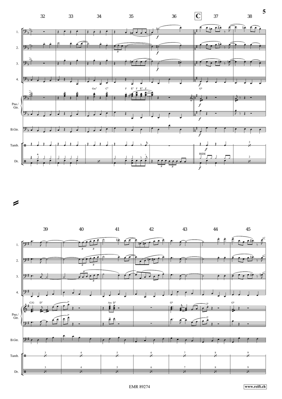Jambalaya Jambalaya Bassoon Quartet scores gallery preview page 5
