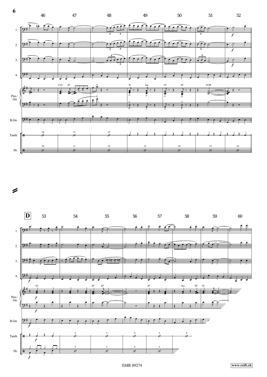 Jambalaya Jambalaya Bassoon Quartet scores gallery preview page 6