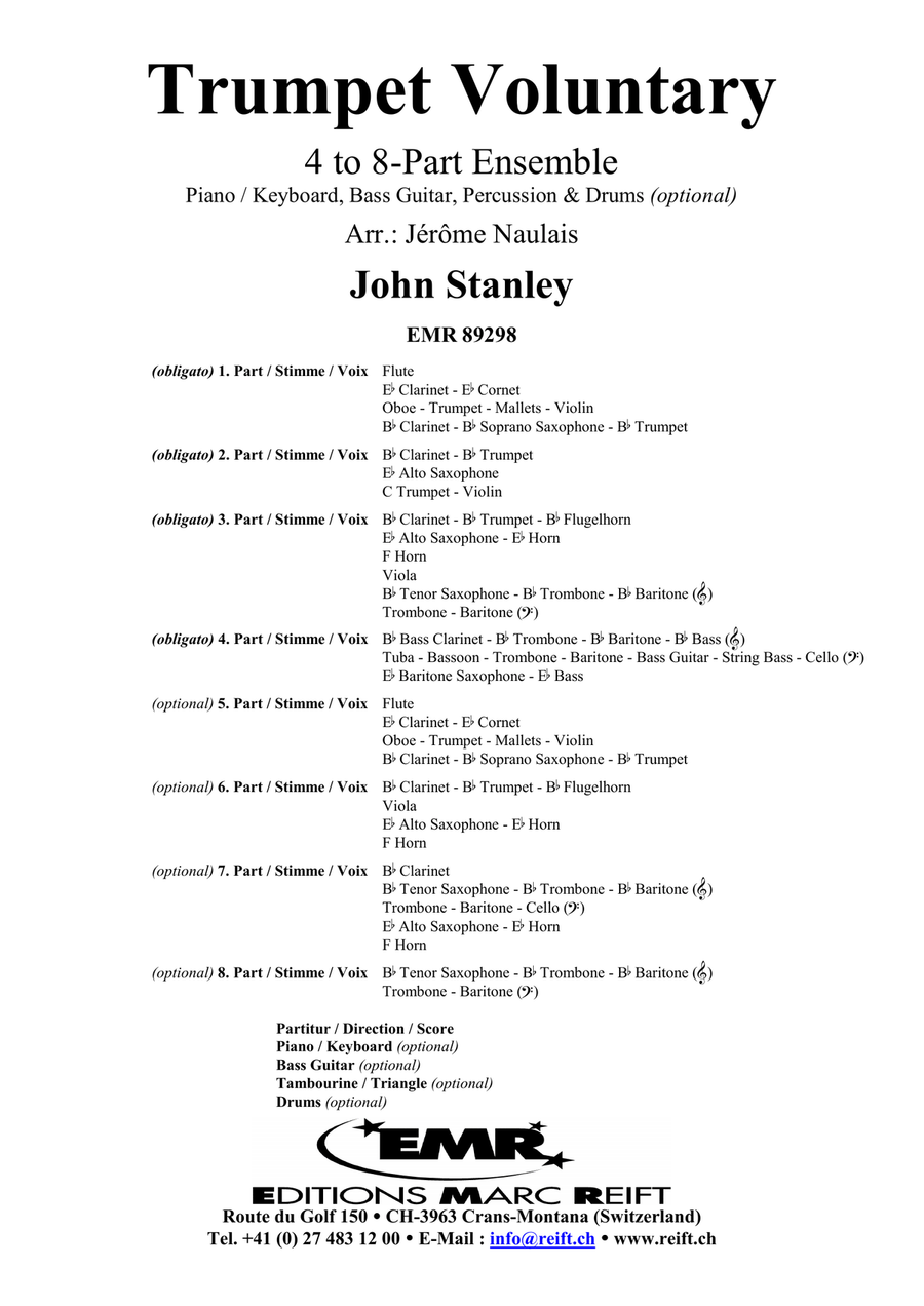 Trumpet Voluntary Trumpet Voluntary Trumpet scores gallery preview page 2