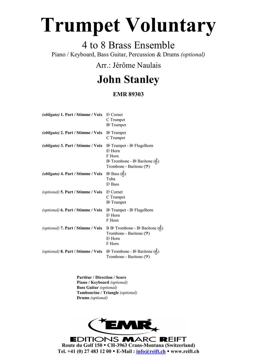 Trumpet Voluntary Trumpet Voluntary Trumpet scores gallery preview page 2