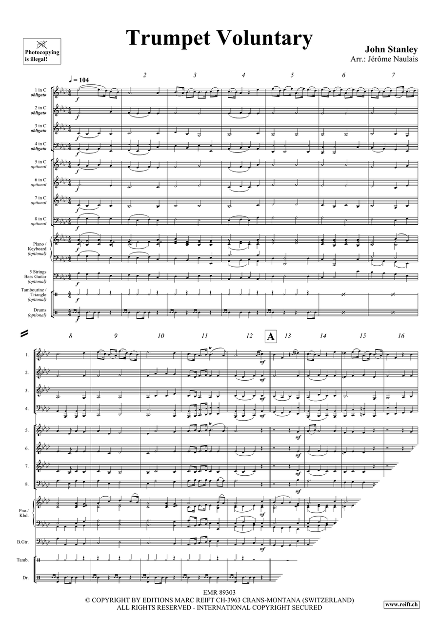 Trumpet Voluntary Trumpet Voluntary Trumpet scores gallery preview page 4