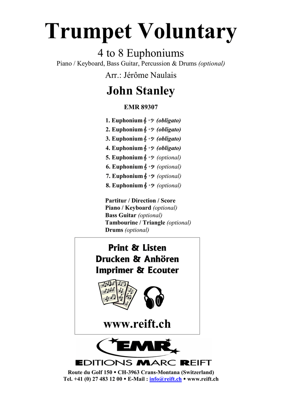 Trumpet Voluntary Trumpet Voluntary Euphonium scores gallery preview page 2