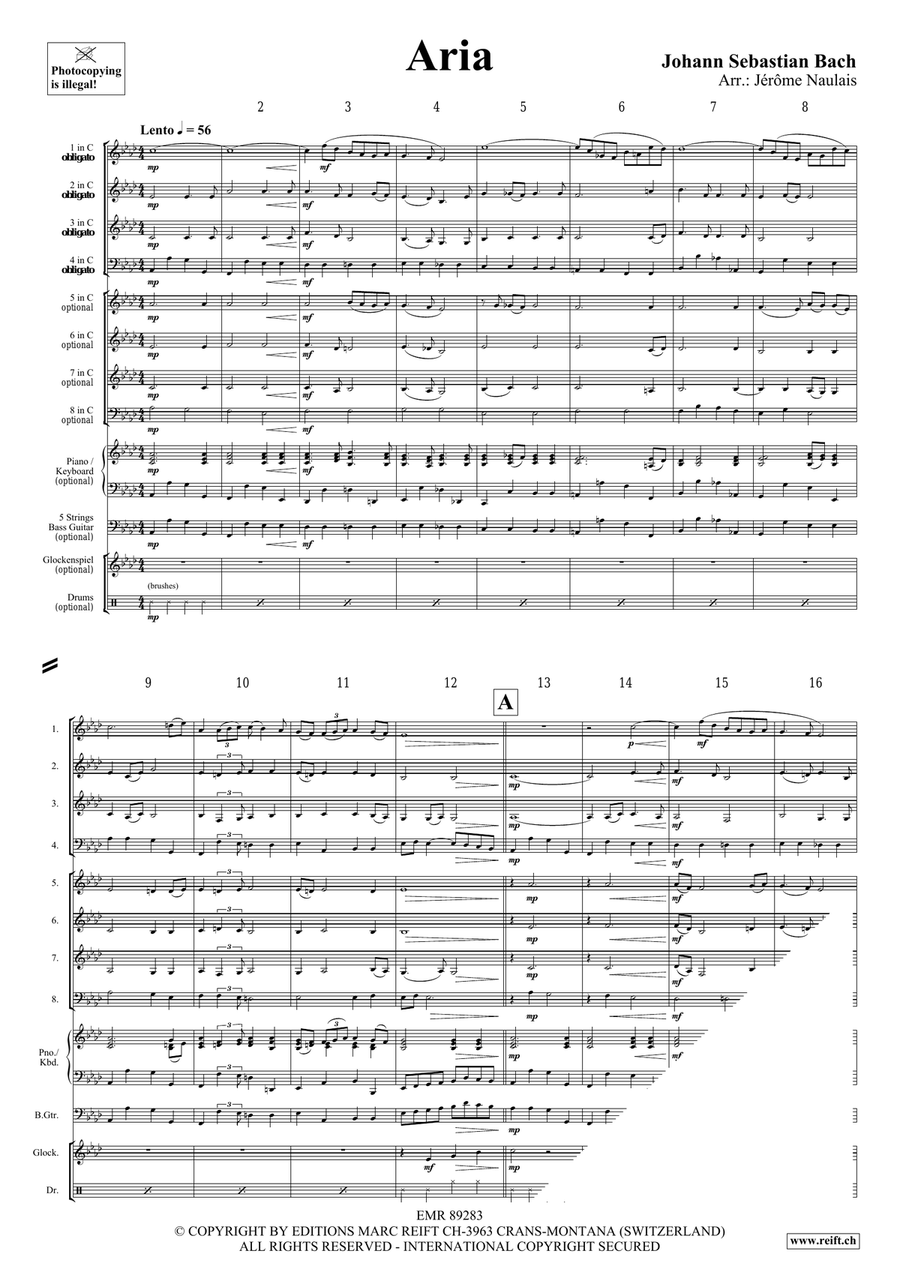 Aria Aria Voice Solo scores gallery preview page 4