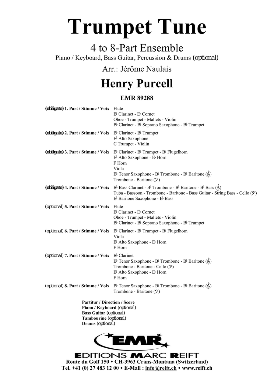 Trumpet Tune Trumpet Tune Trumpet scores gallery preview page 2