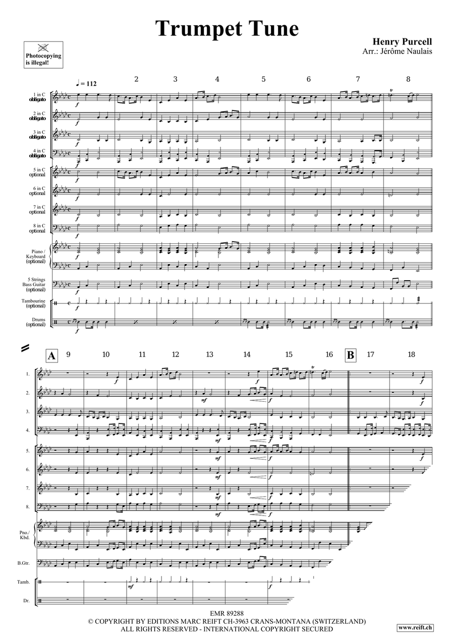 Trumpet Tune Trumpet Tune Trumpet scores gallery preview page 4