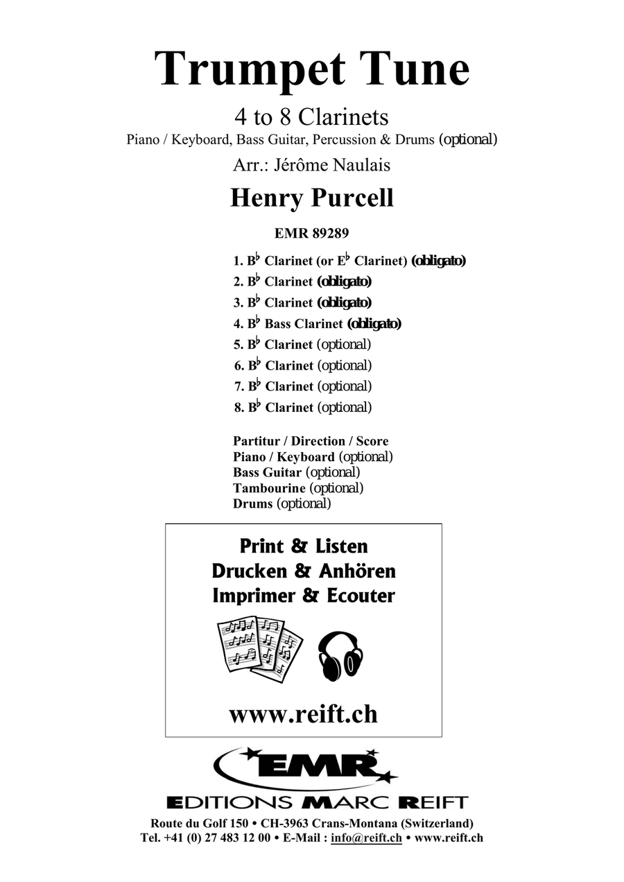 Trumpet Tune Trumpet Tune Clarinet scores gallery preview page 2
