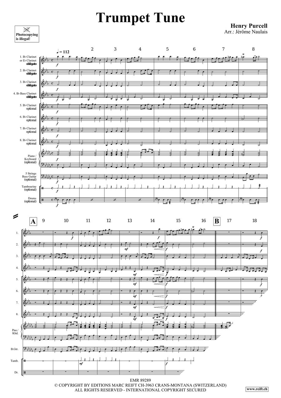 Trumpet Tune Trumpet Tune Clarinet scores gallery preview page 4