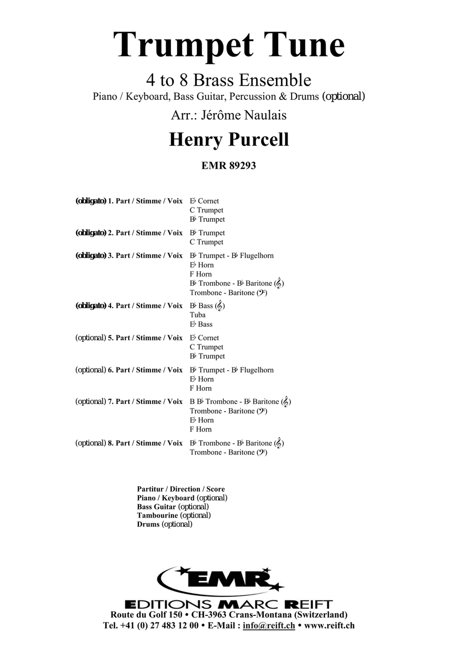 Trumpet Tune Trumpet Tune Trumpet scores gallery preview page 2