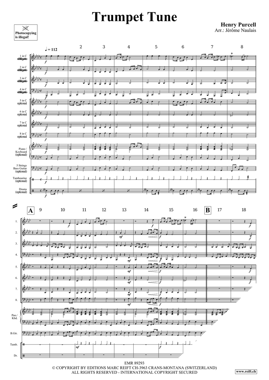 Trumpet Tune Trumpet Tune Trumpet scores gallery preview page 4