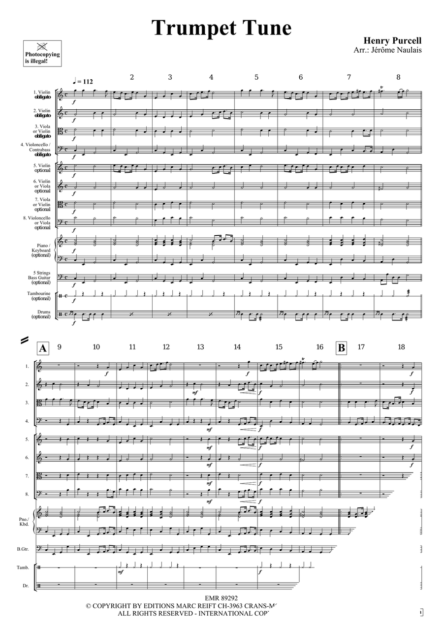 Trumpet Tune Trumpet Tune Trumpet scores gallery preview page 4