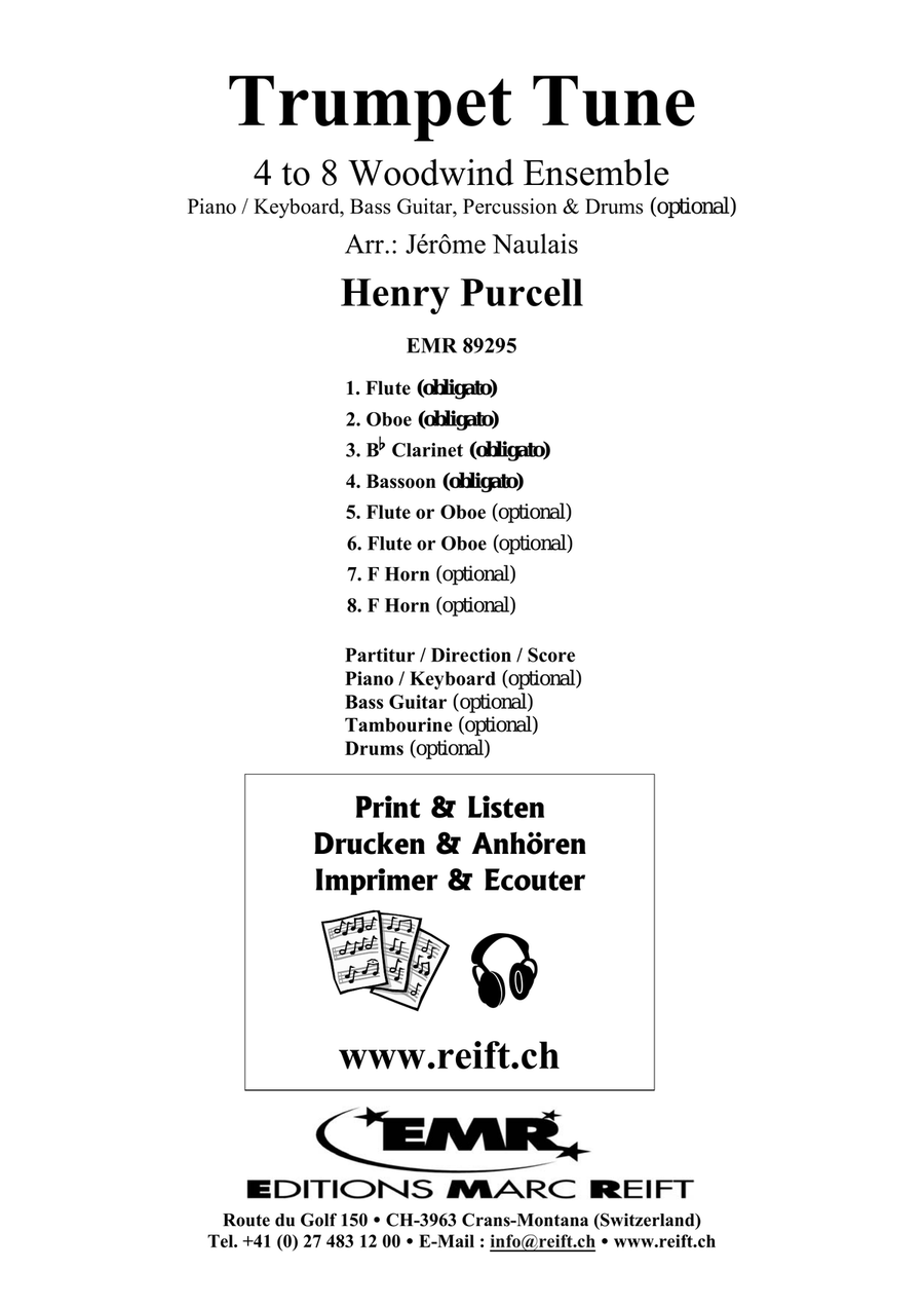 Trumpet Tune Trumpet Tune Woodwind Ensemble scores gallery preview page 2
