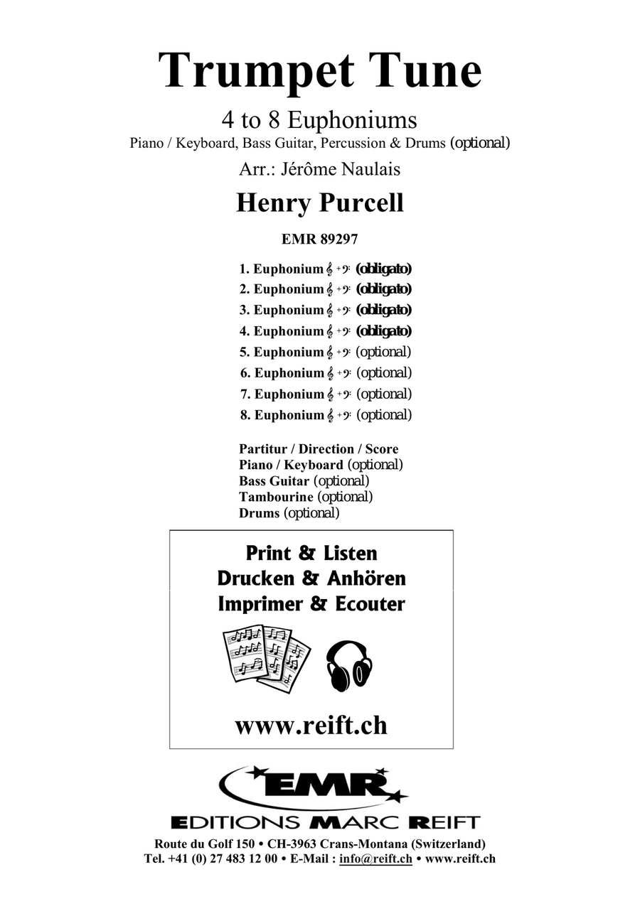 Trumpet Tune Trumpet Tune Euphonium scores gallery preview page 2