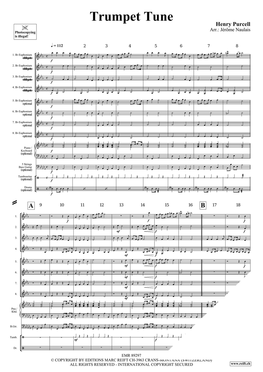 Trumpet Tune Trumpet Tune Euphonium scores gallery preview page 4