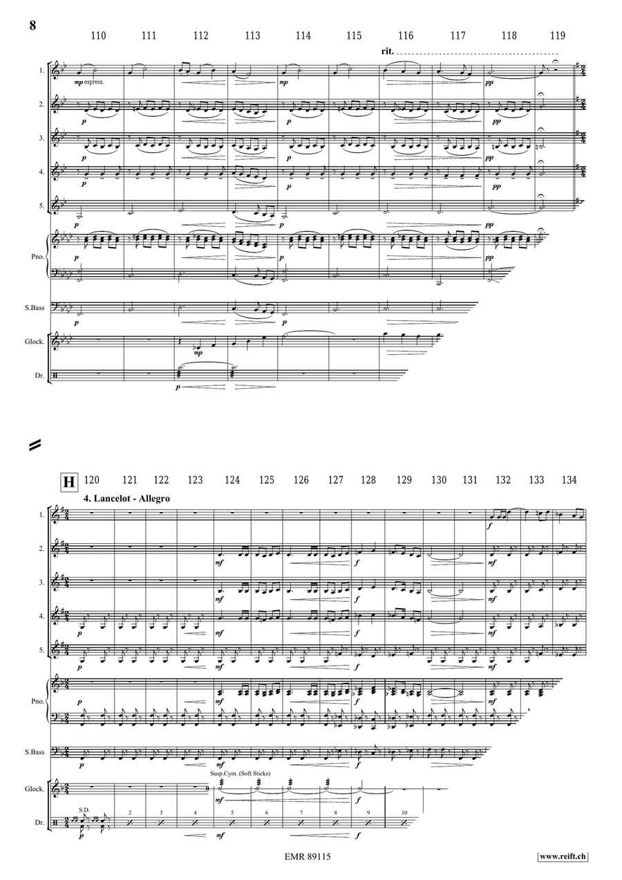 King Arthur King Arthur Cornet scores gallery preview page 9