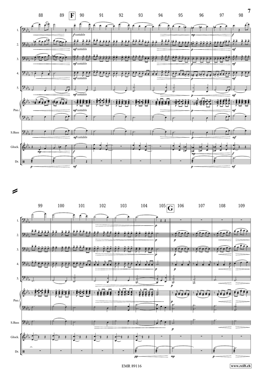 King Arthur King Arthur Trombone scores gallery preview page 8