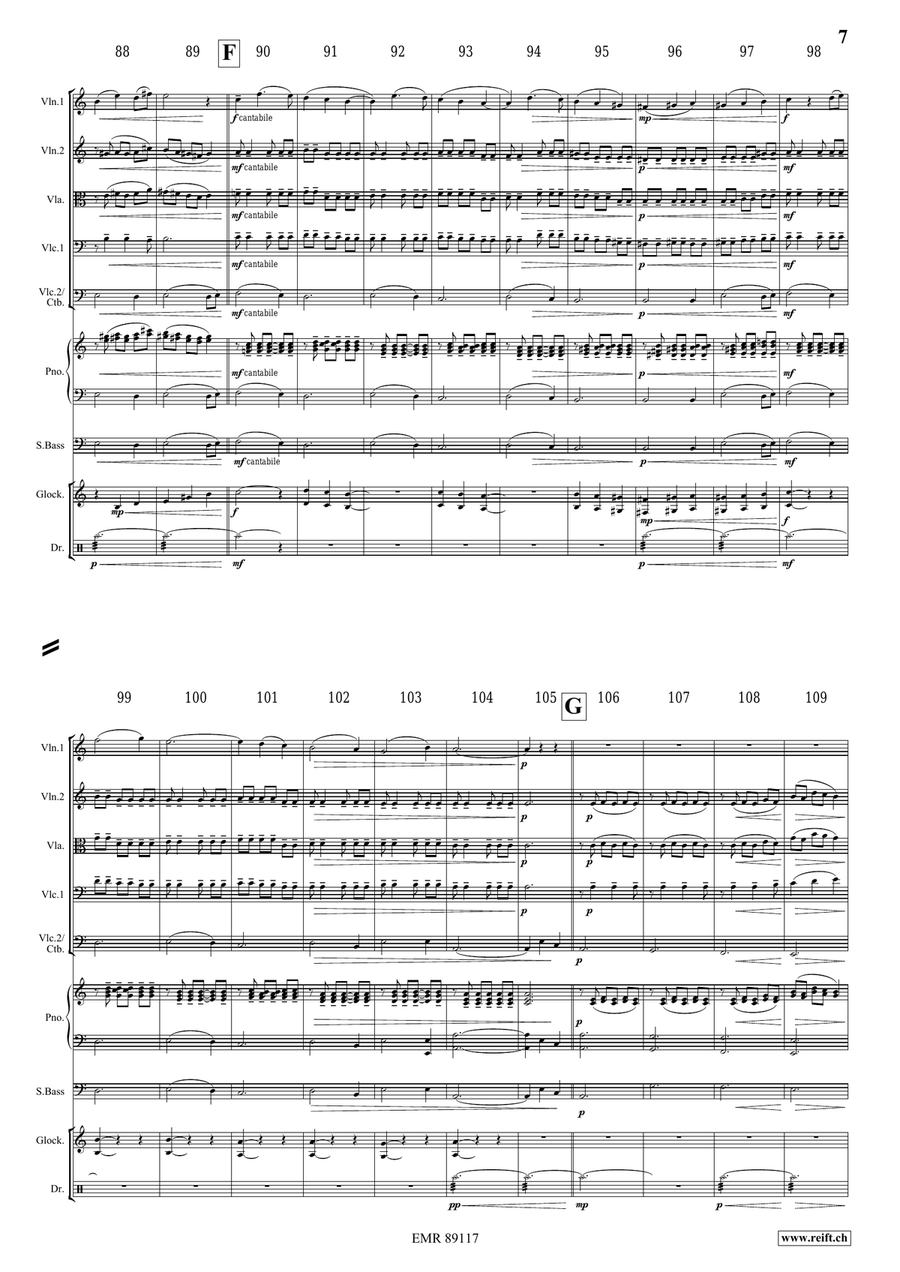 King Arthur King Arthur String Quintet scores gallery preview page 8