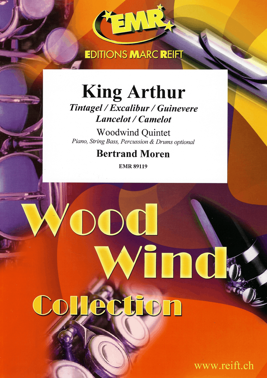 King Arthur King Arthur Woodwind Quintet scores gallery preview page 1