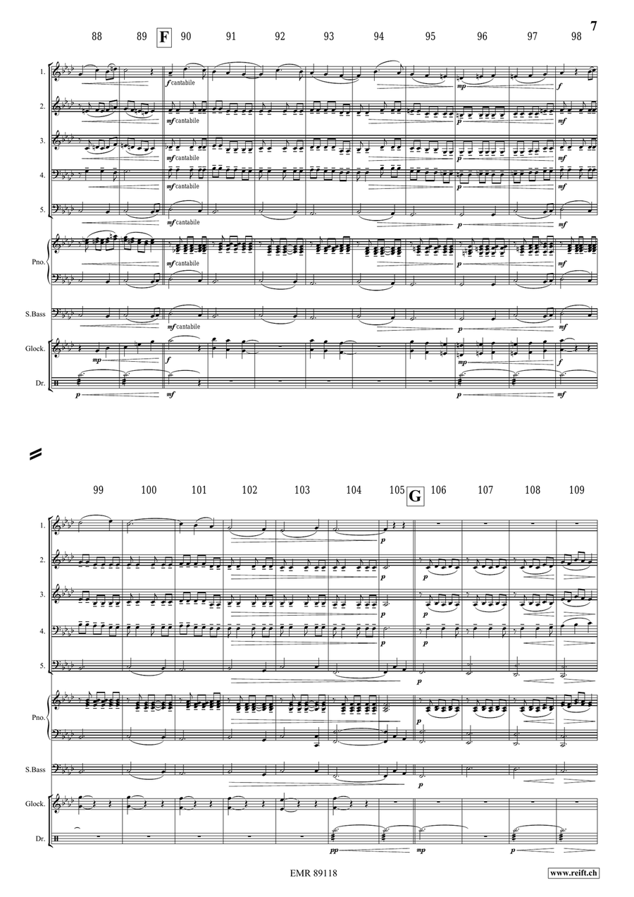 King Arthur King Arthur Brass Quintet scores gallery preview page 8