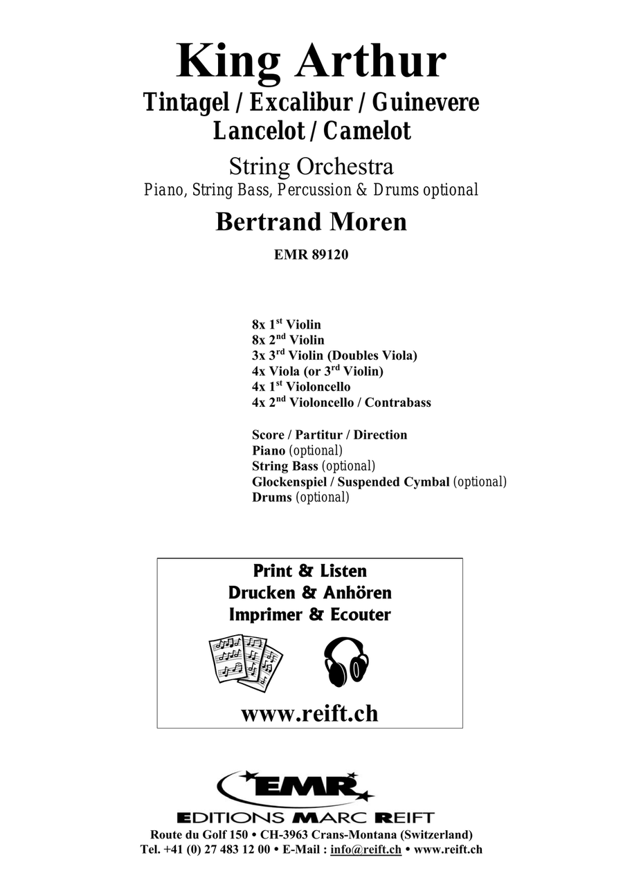 King Arthur King Arthur String Orchestra scores gallery preview page 2