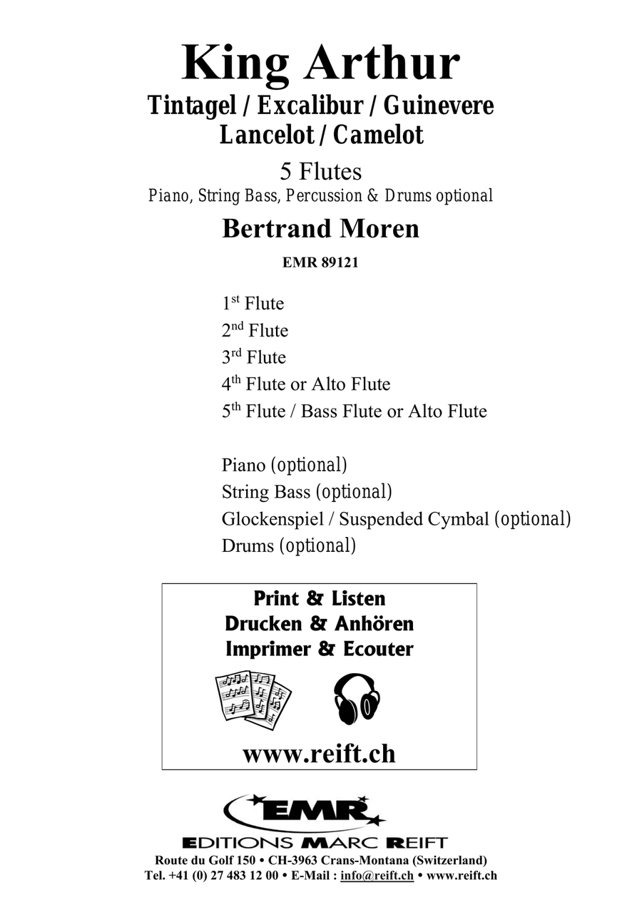 King Arthur King Arthur Flute scores gallery preview page 2