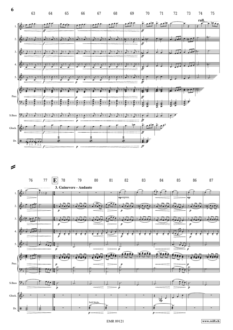 King Arthur King Arthur Flute scores gallery preview page 7