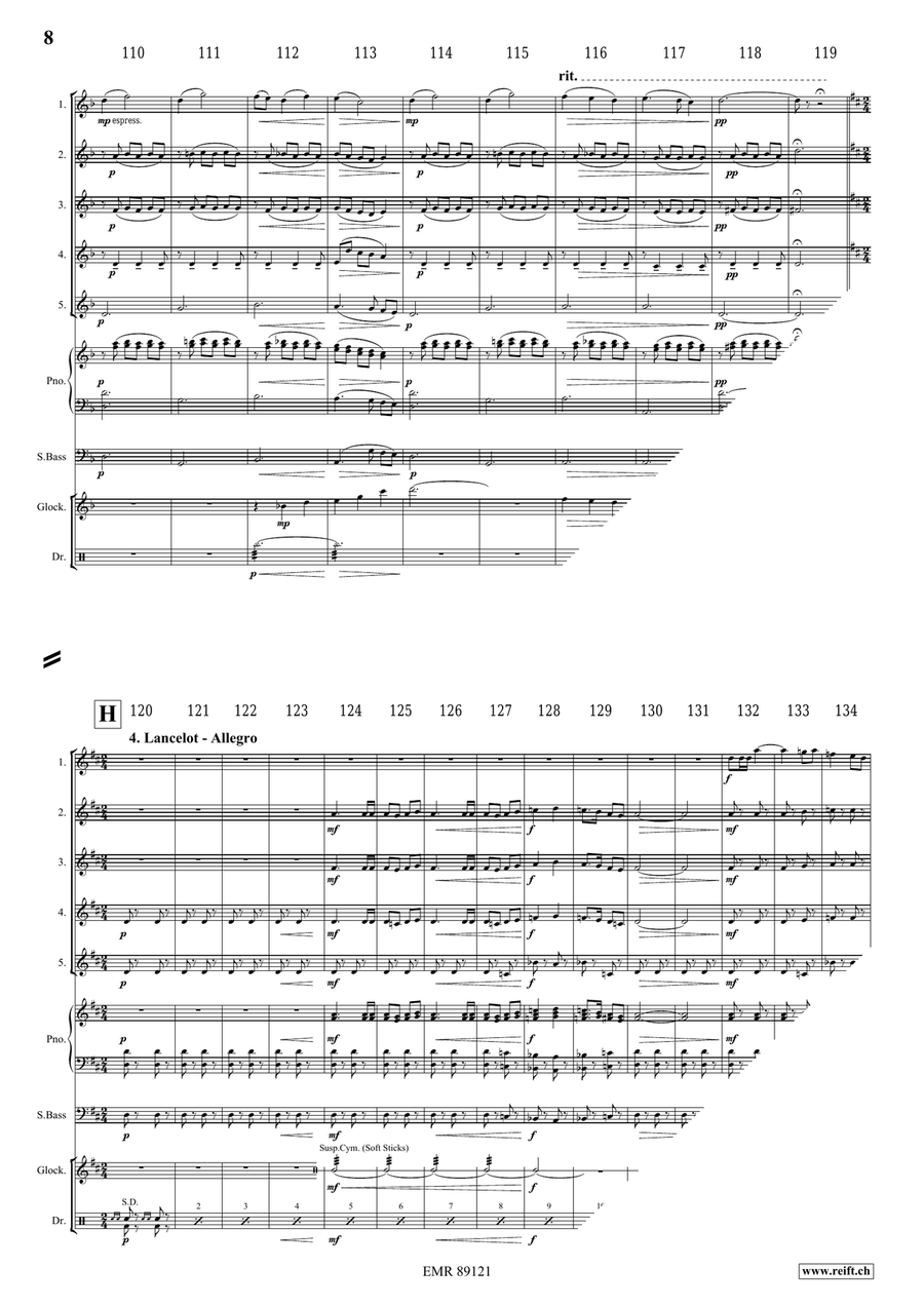 King Arthur King Arthur Flute scores gallery preview page 9