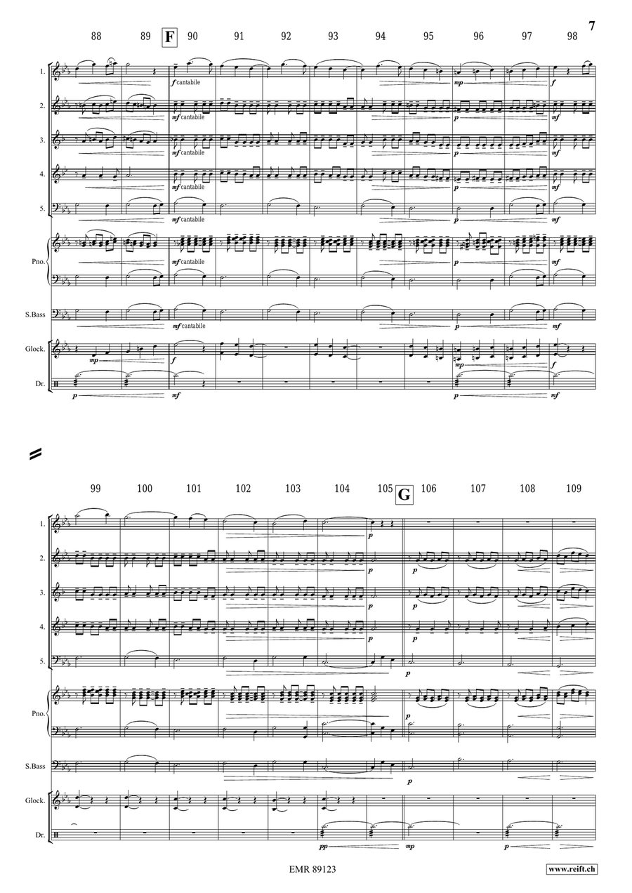 King Arthur King Arthur Woodwind Quintet scores gallery preview page 8