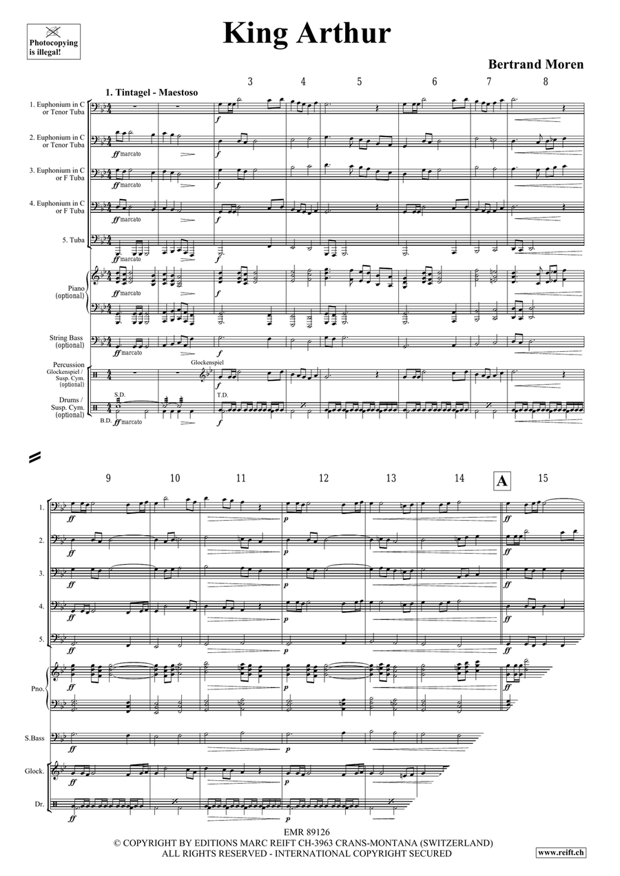 King Arthur King Arthur Tuba scores gallery preview page 4