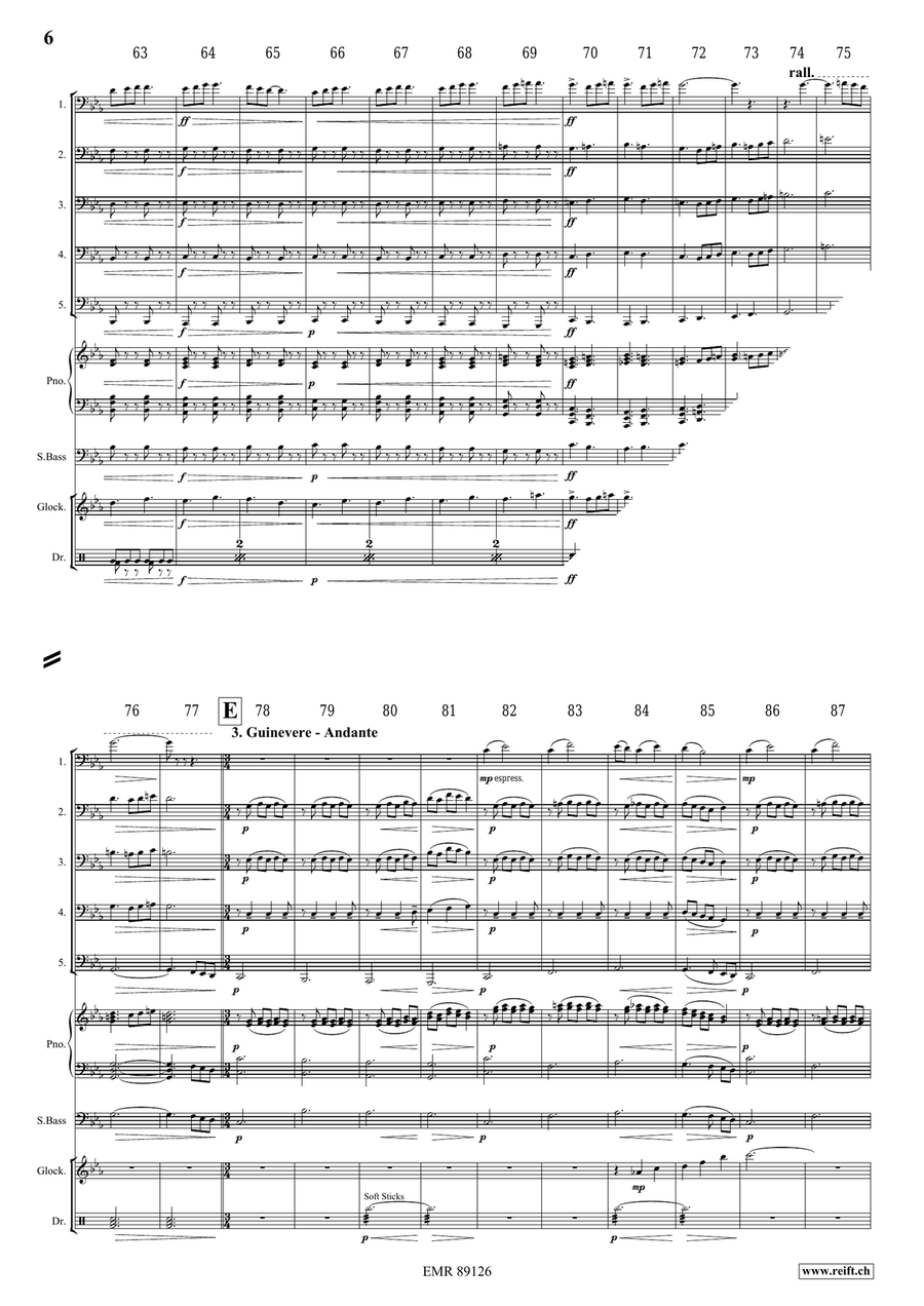King Arthur King Arthur Tuba scores gallery preview page 7