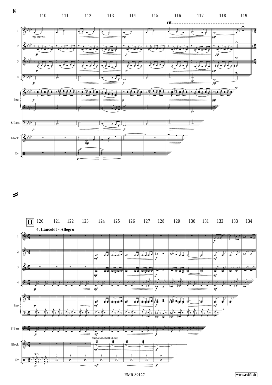 King Arthur King Arthur Score scores gallery preview page 9