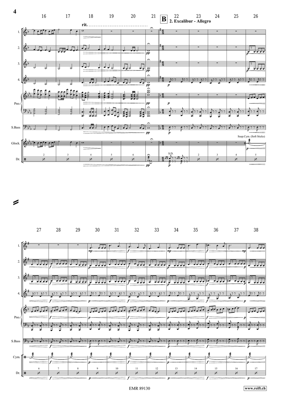 King Arthur King Arthur Cornet scores gallery preview page 5