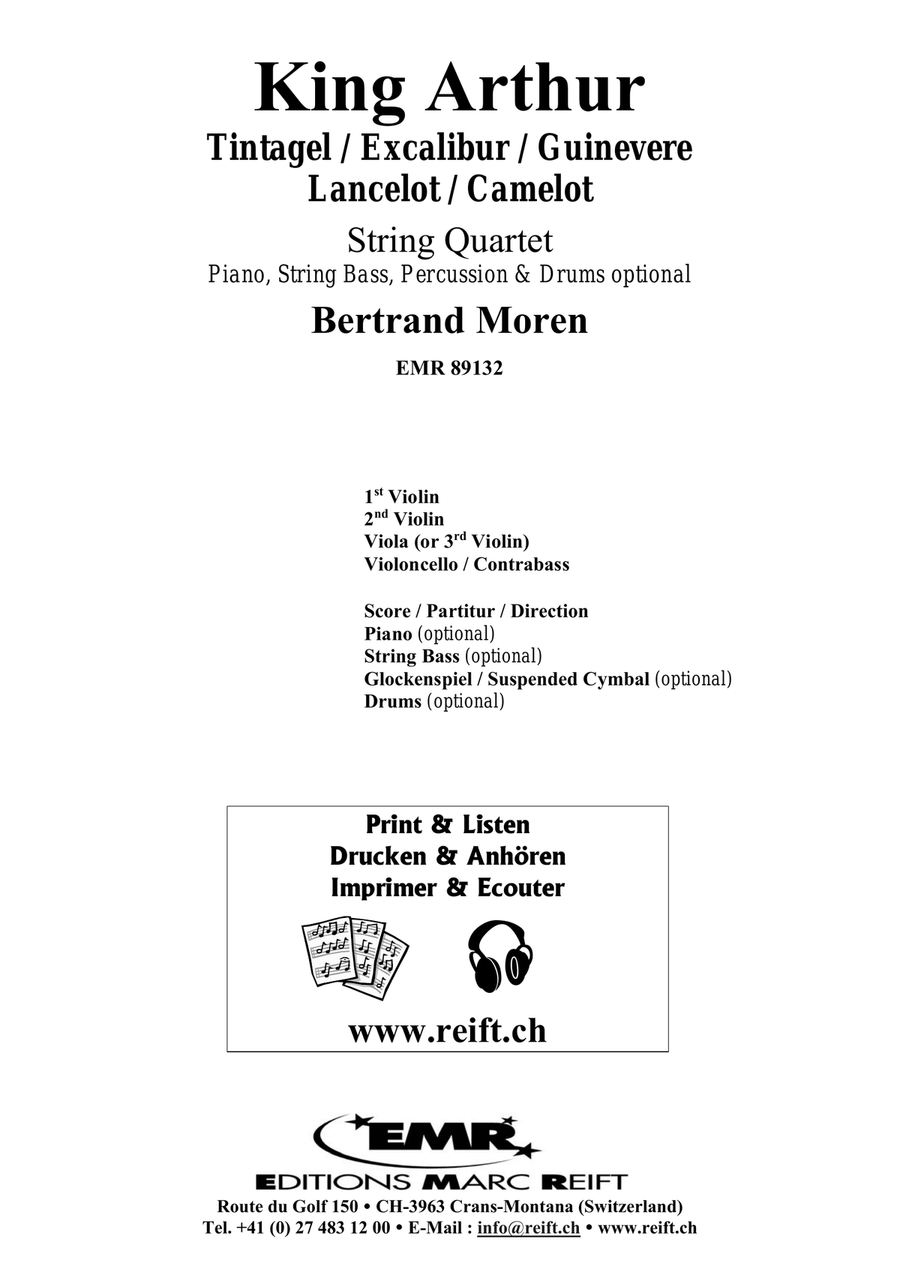 King Arthur King Arthur String Quartet scores gallery preview page 2