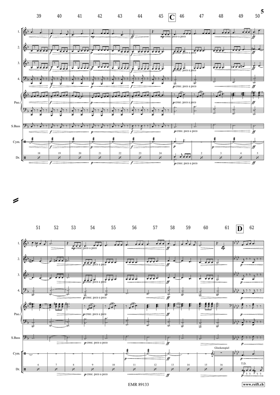 King Arthur King Arthur Brass Quartet scores gallery preview page 6