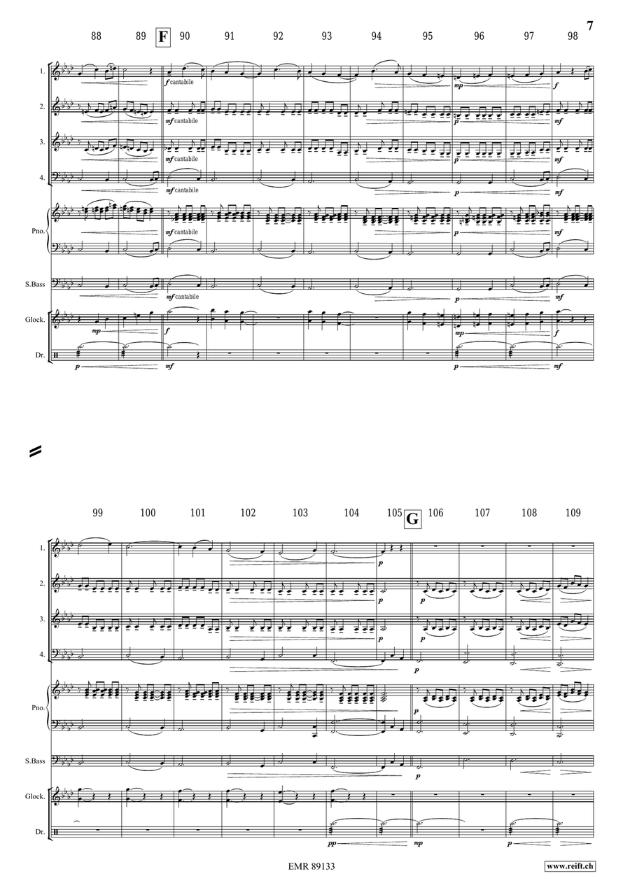 King Arthur King Arthur Brass Quartet scores gallery preview page 8