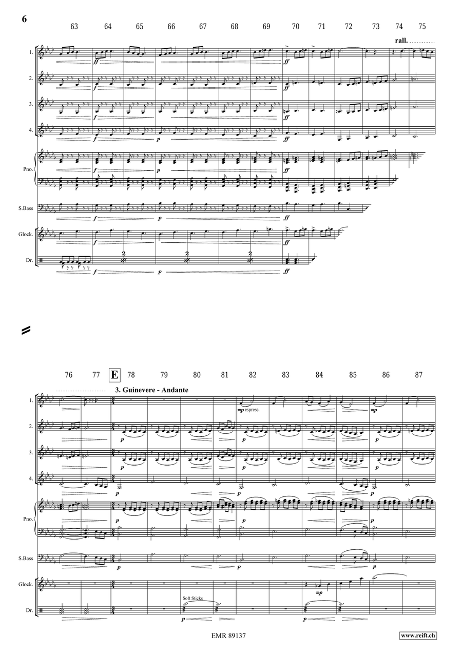 King Arthur King Arthur Horn scores gallery preview page 7