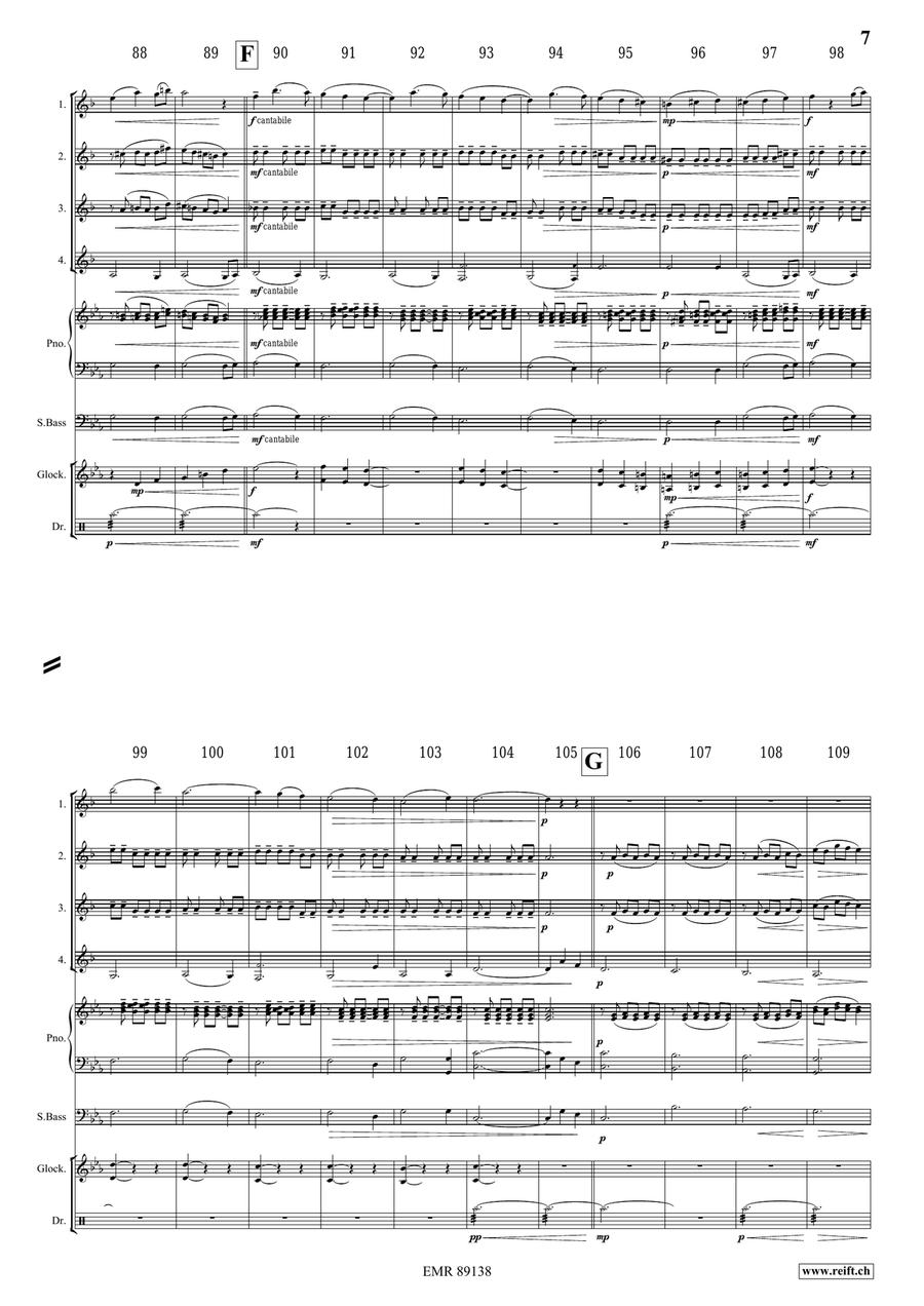 King Arthur King Arthur Euphonium Quartet scores gallery preview page 8