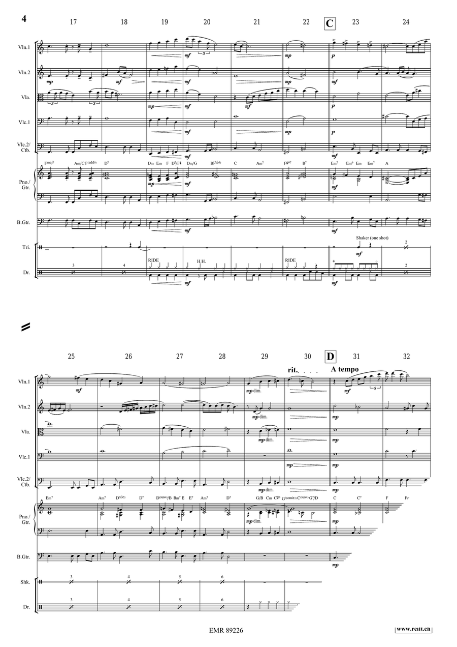 Someone To Watch Over Me Someone To Watch Over Me String Quintet scores gallery preview page 4