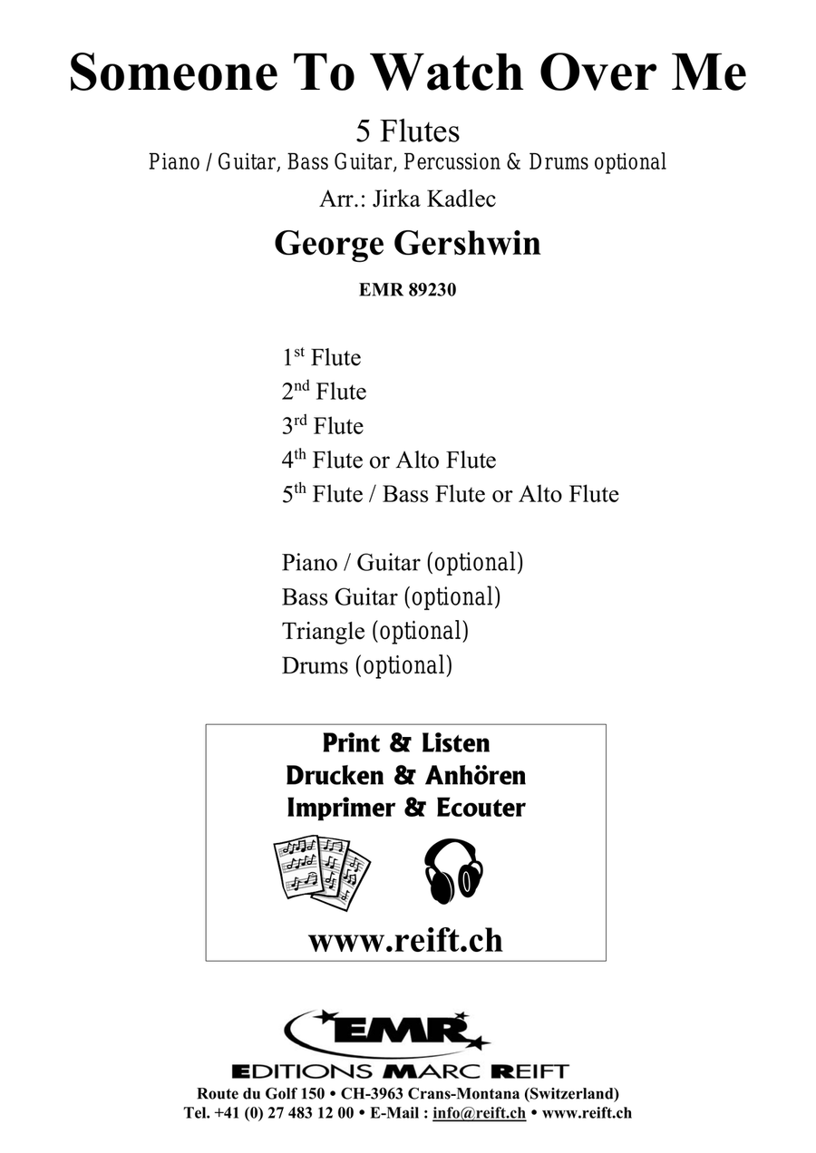 Someone To Watch Over Me Someone To Watch Over Me Flute scores gallery preview page 2