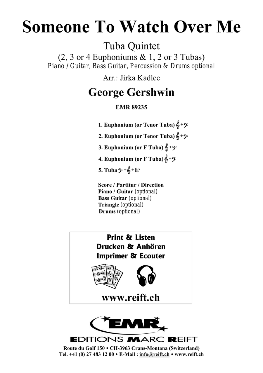 Someone To Watch Over Me Someone To Watch Over Me Tuba scores gallery preview page 2