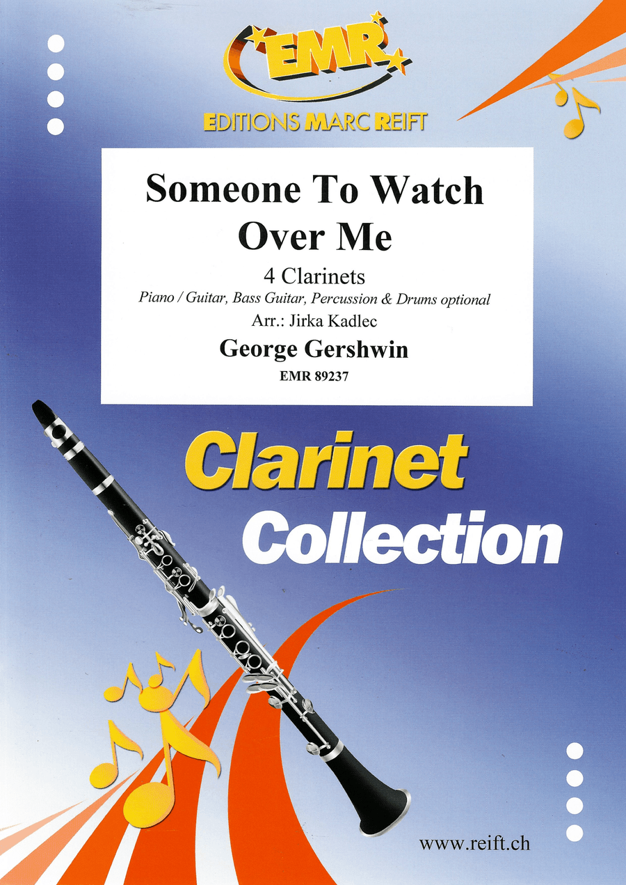 Someone To Watch Over Me Someone To Watch Over Me Clarinet Quartet scores gallery preview page 1
