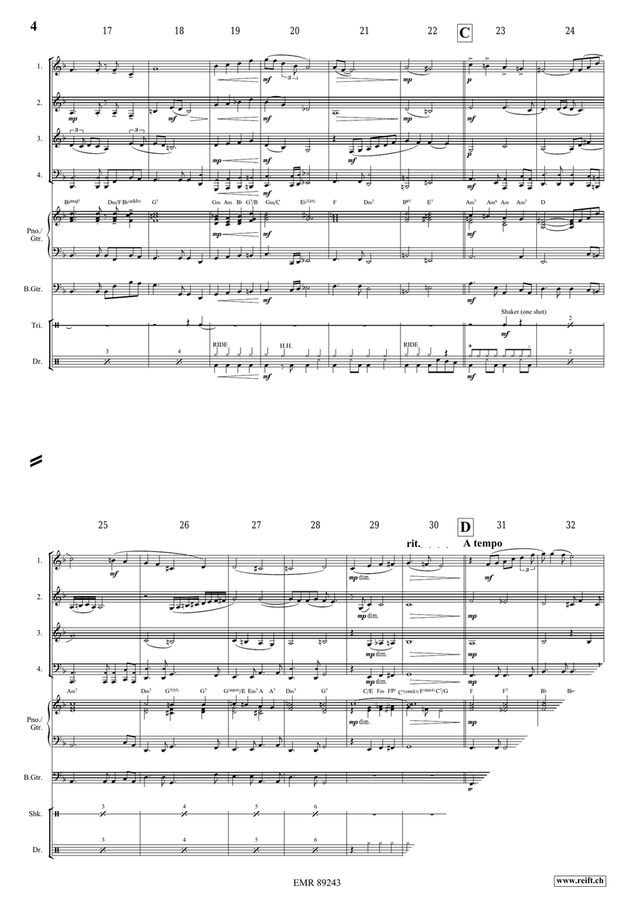 Someone To Watch Over Me Someone To Watch Over Me Woodwind Quartet scores gallery preview page 4